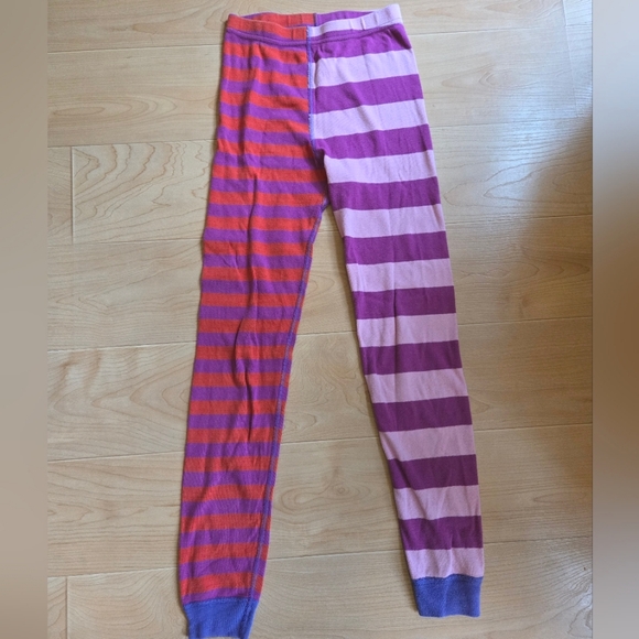 Hanna Andersson multicolored striped 2-piece longjohn pajama set - Picture 8 of 8